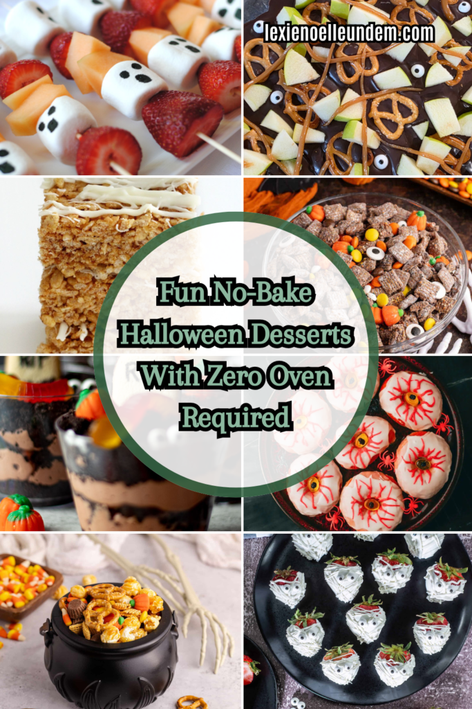 No-Bake Halloween Treats Your Kids Will Actually Eat