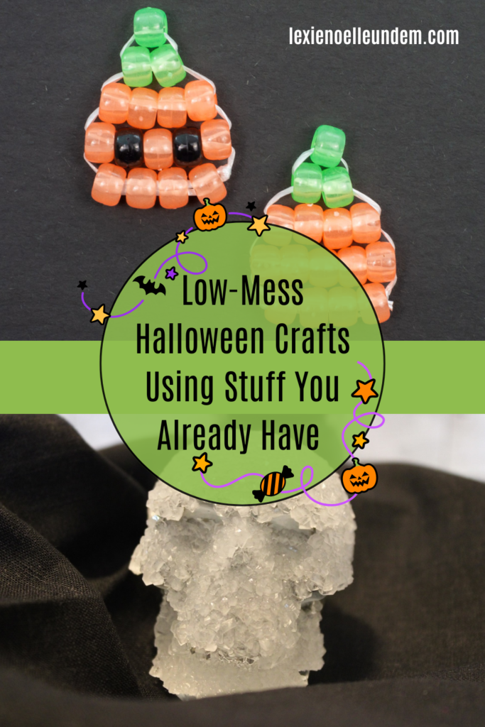 Low-Mess Halloween Crafts