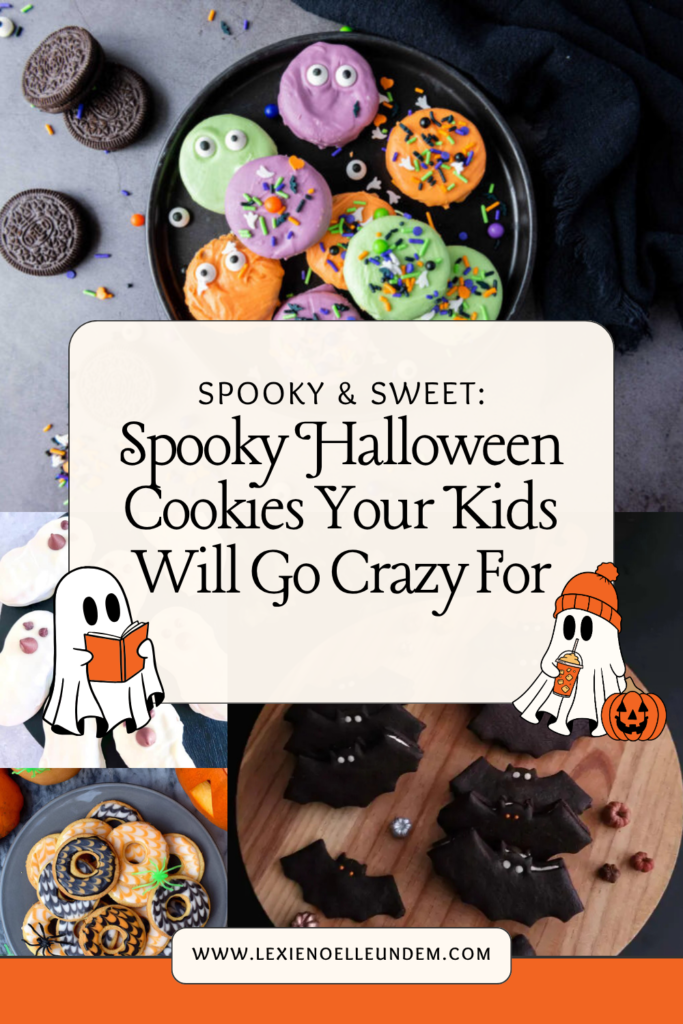 The Cutest (and Scariest) Halloween Cookies You'll Ever Make Pinterest pin