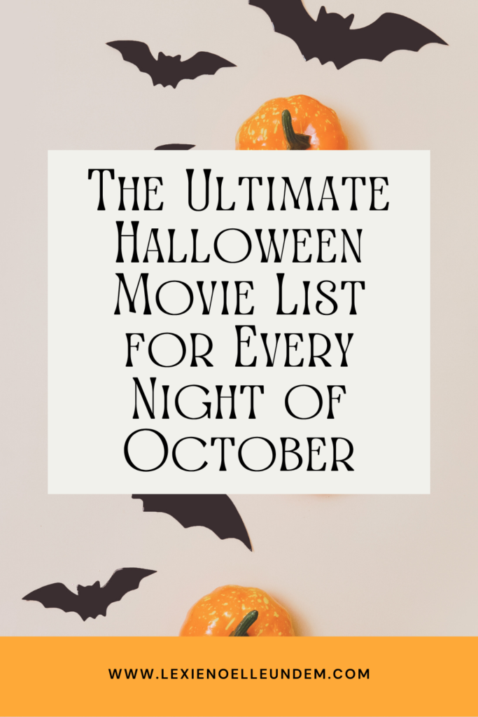 31 Nights of Halloween Movies Your Family Will Actually Watch Pinterest Pin