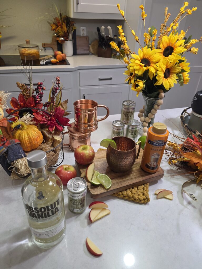 Moscow Mule Cocktail Ingredients