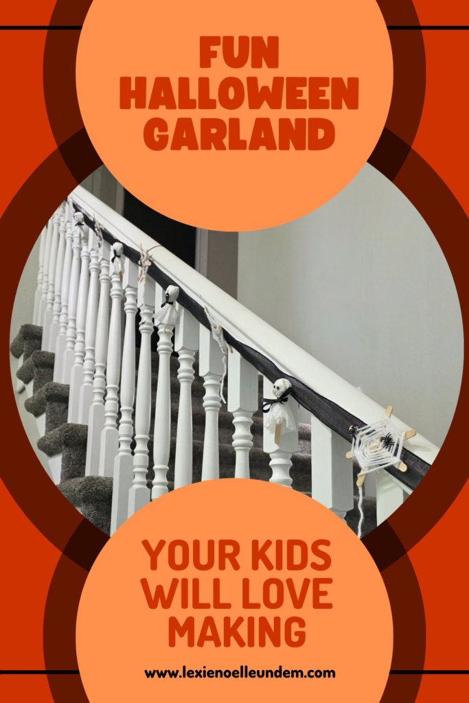 Kid-Made Halloween Garland That Looks So Cute Pinterest Pin