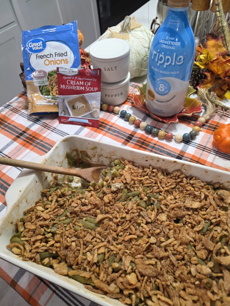 Dairy free green bean casserole