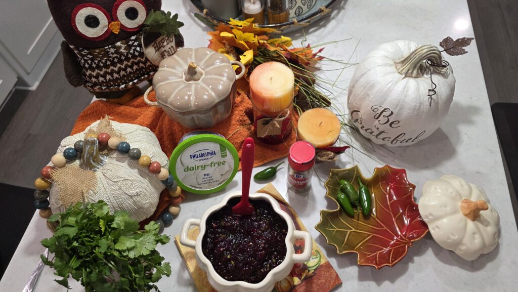 Finished Jalapeno Cranberry Dip