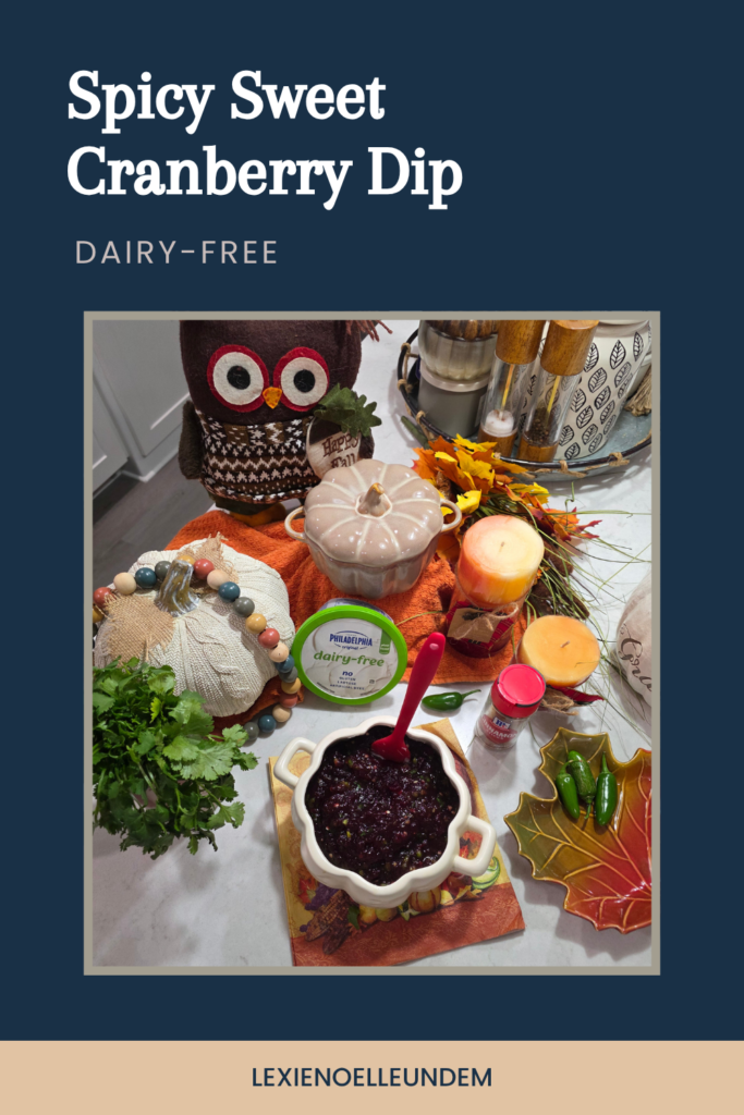 Spicy Sweet Cranberry Dip, No Dairy Required
